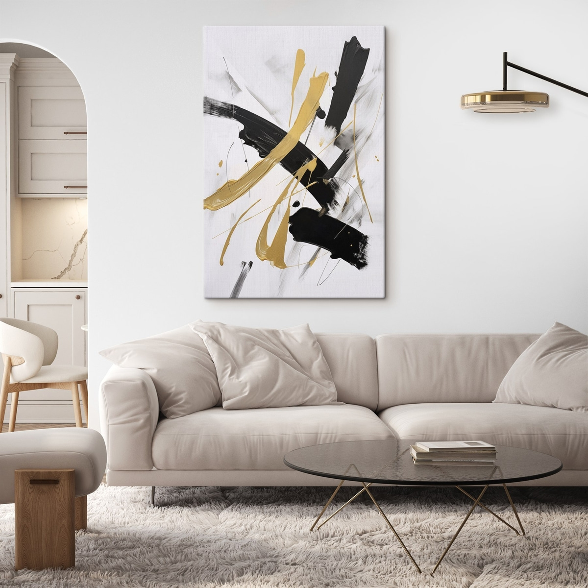 Abstracție haotică — interior 2