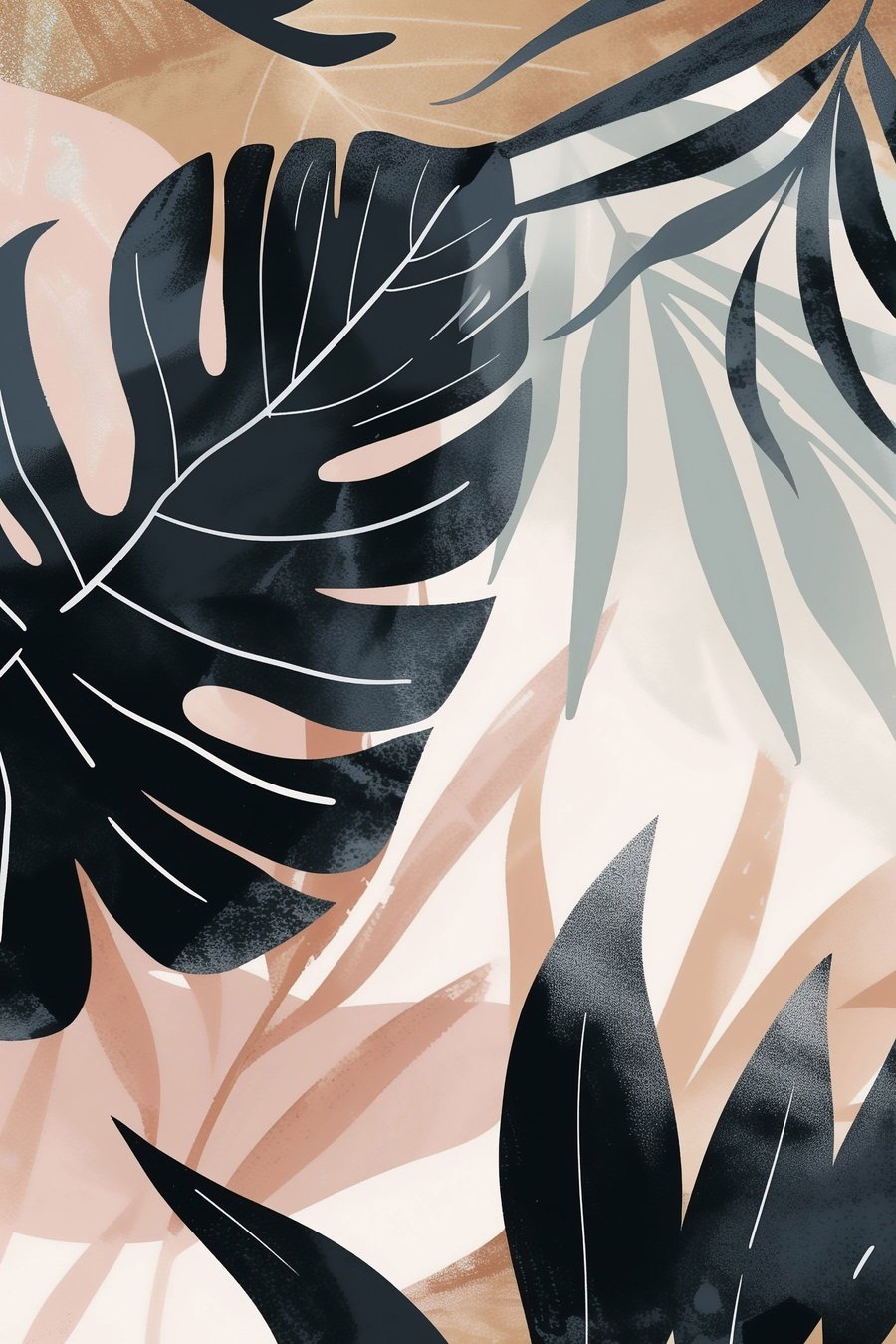 Frunze tropicale — design complet