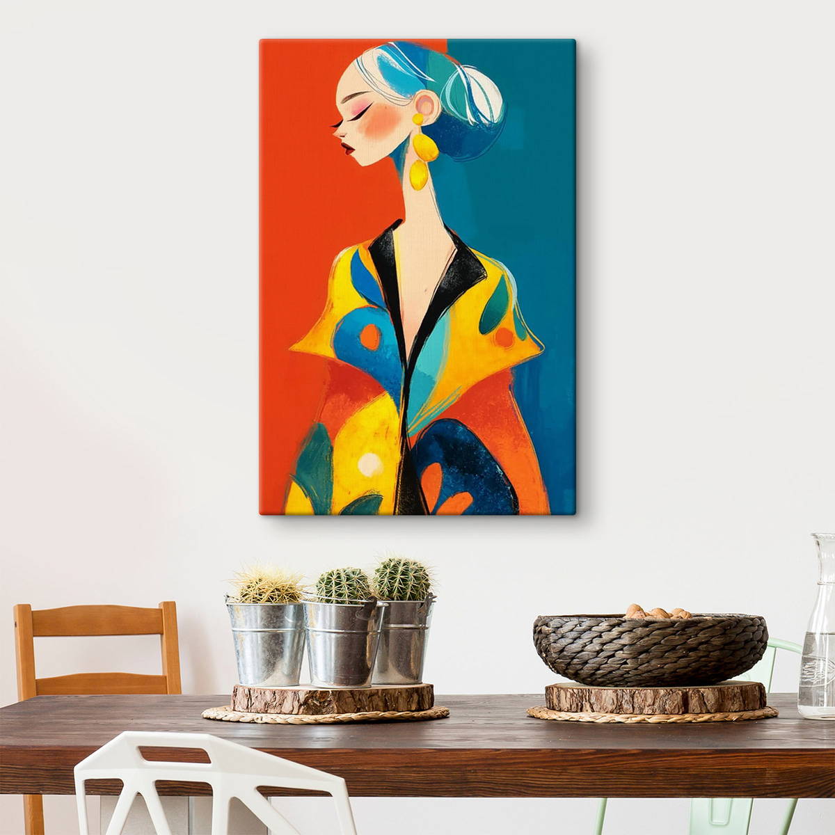 Portret de femeie — interior 2