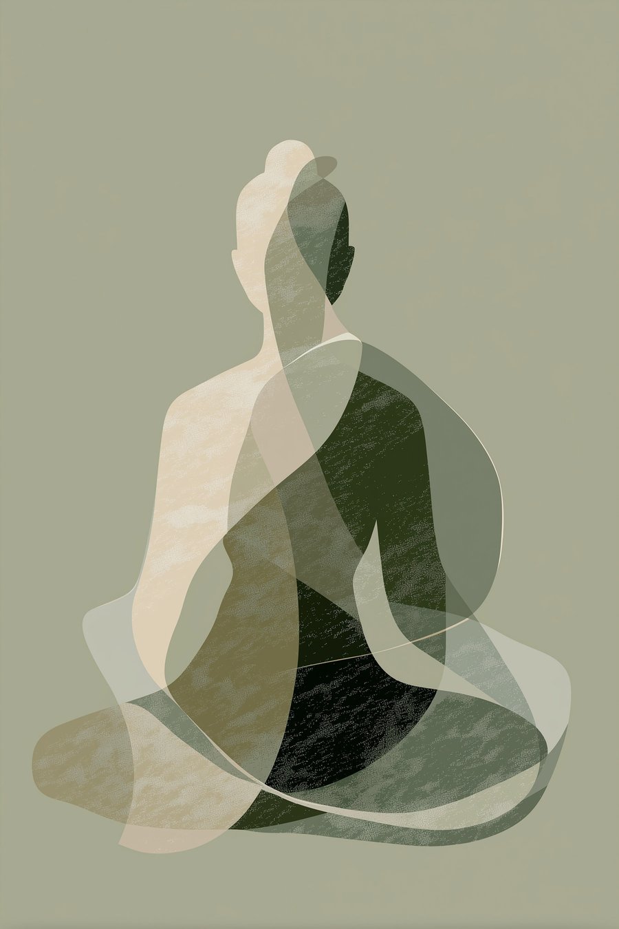 Figură de yoga — design complet