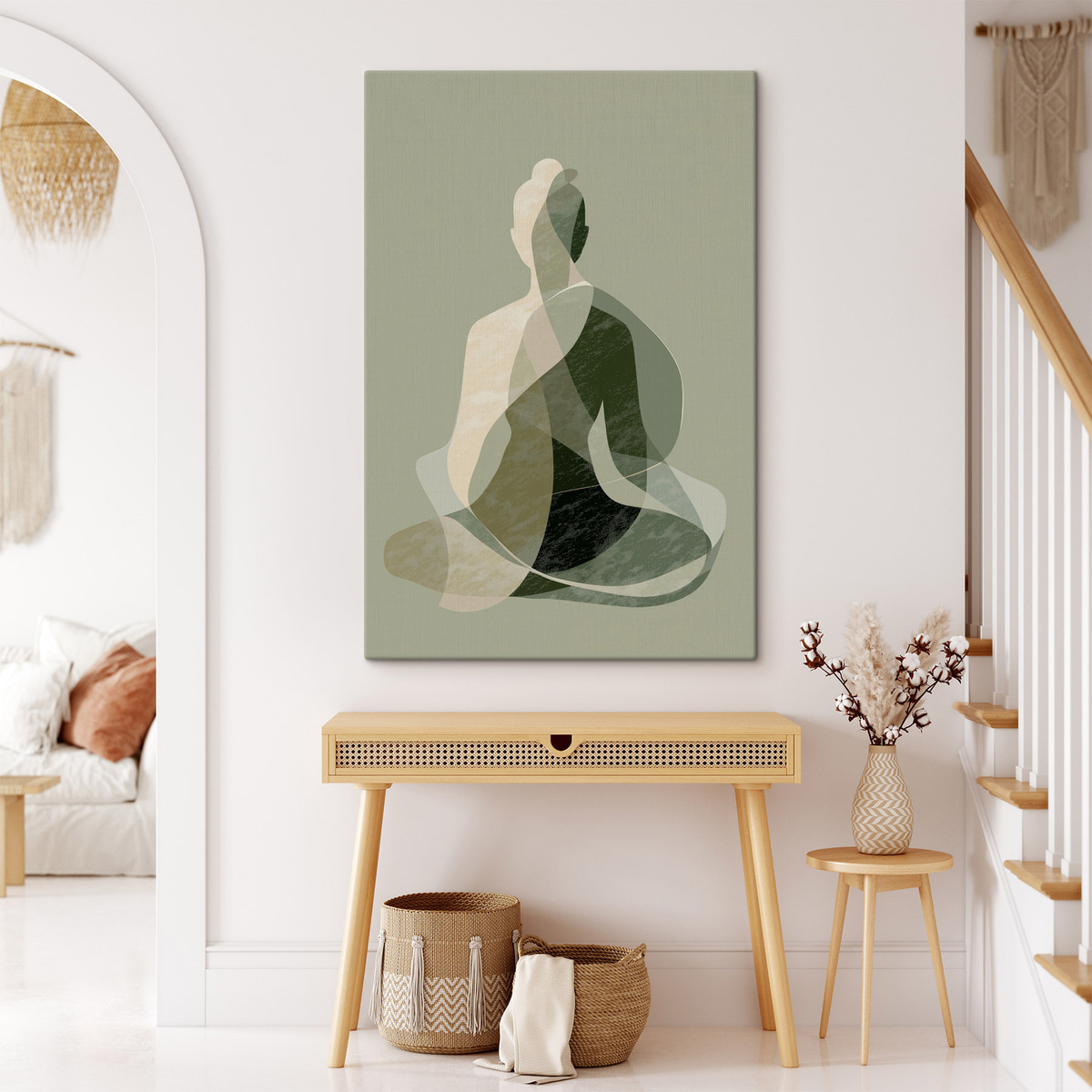 Figură de yoga — interior 1