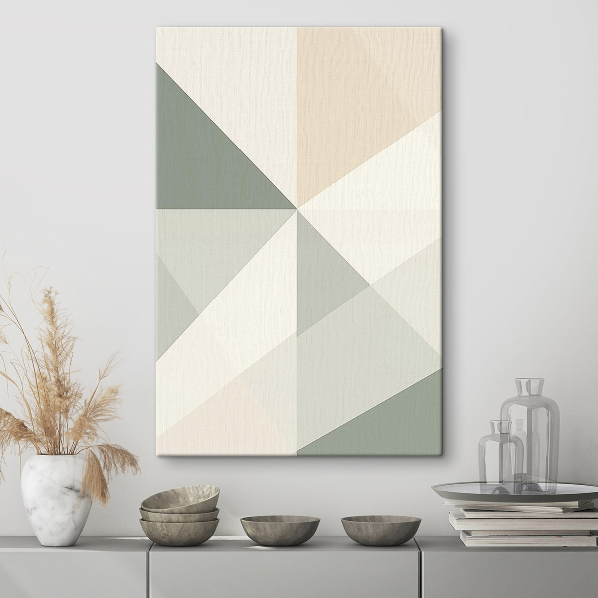 Geometrie abstractă — interior 1