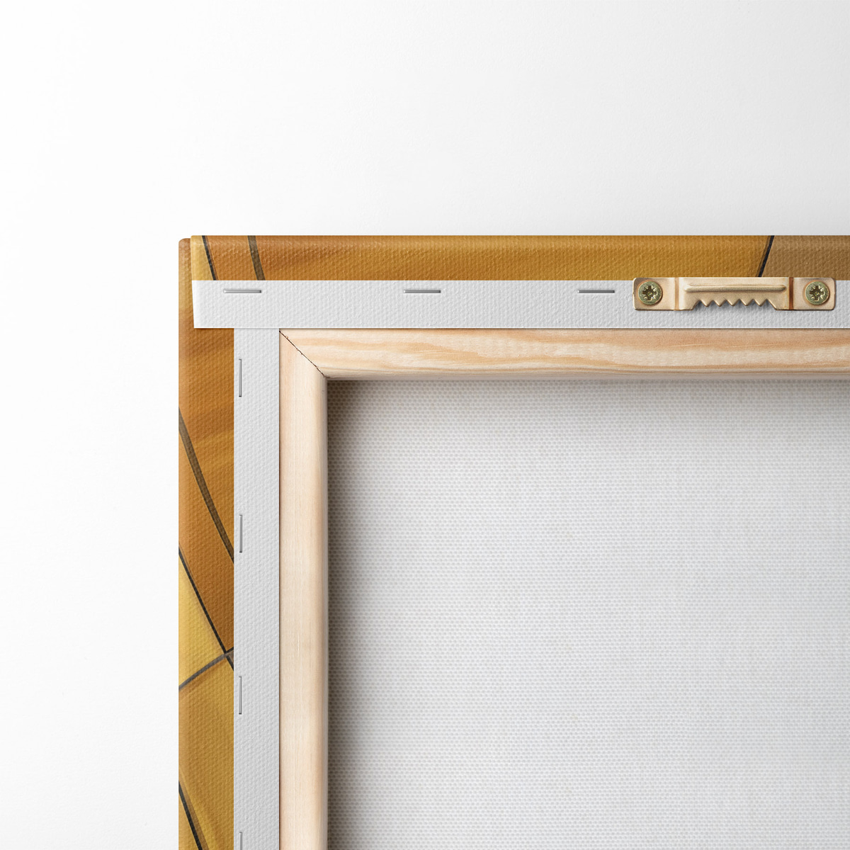 Forme geometrice portocalii — verso
