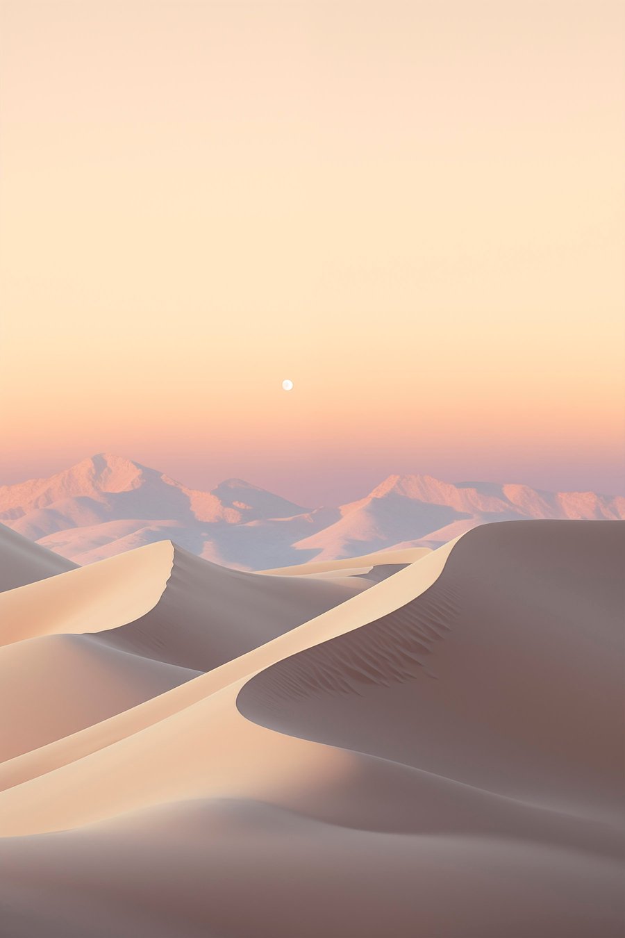 Deșert cu dune — design complet