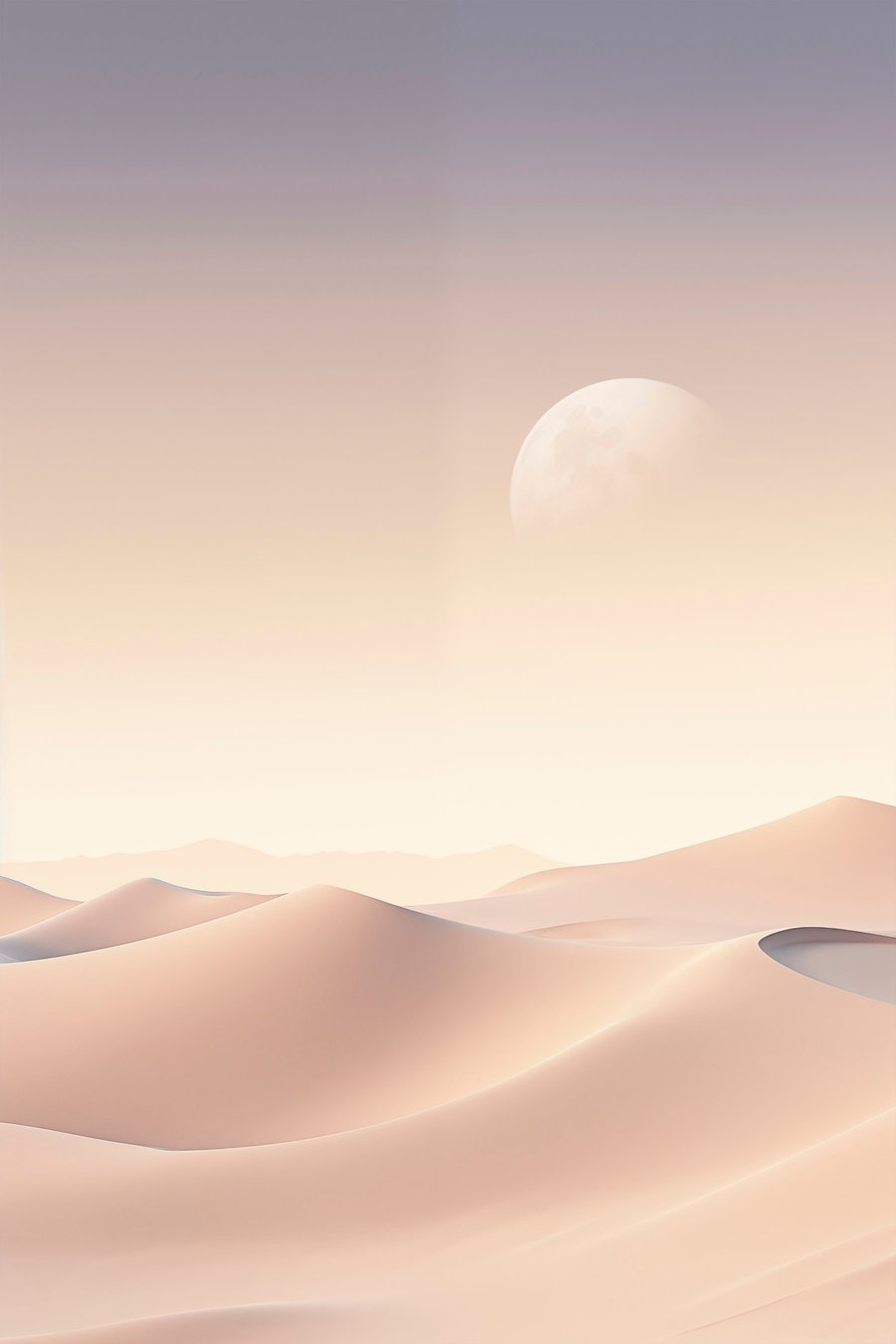 Deșert cu dune — design complet