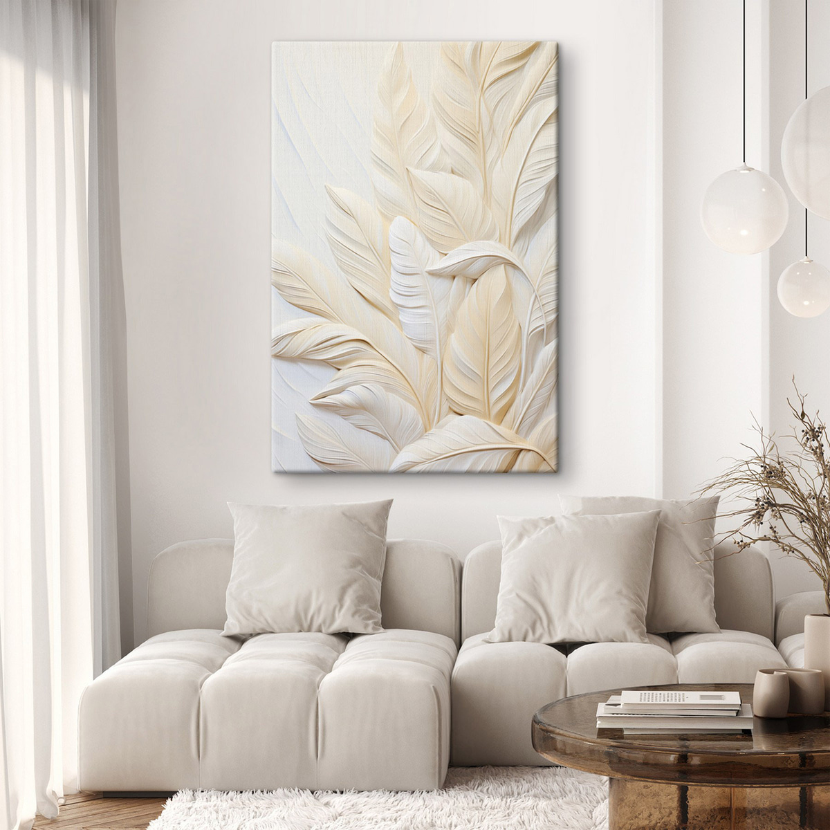 Pene crem suprapuse — interior 1