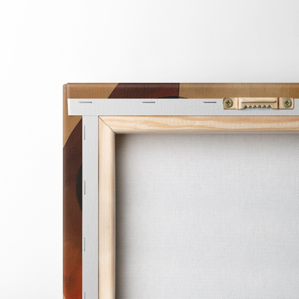 Femeie în forme geometrice — verso
