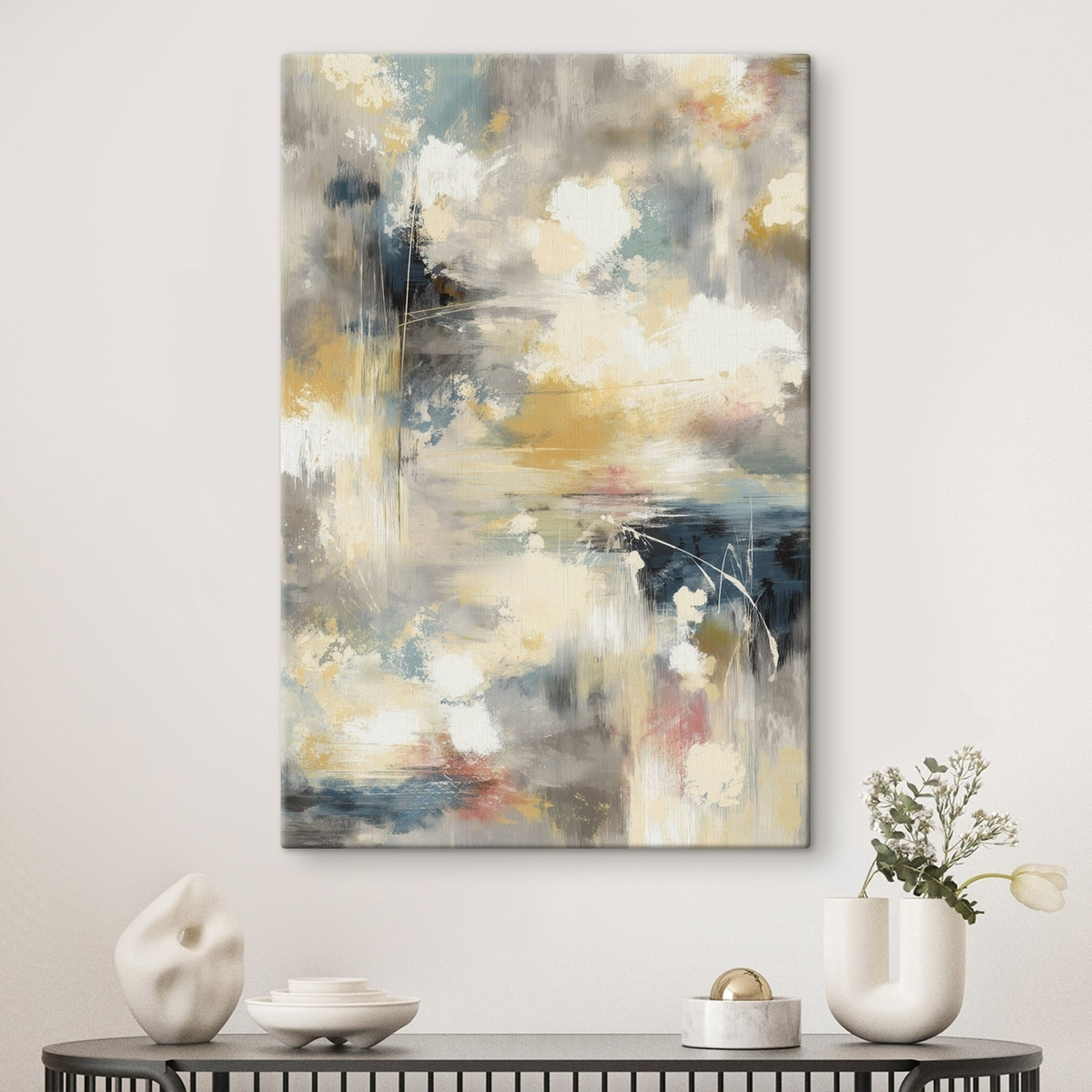 Artă abstractă estompată — interior 2