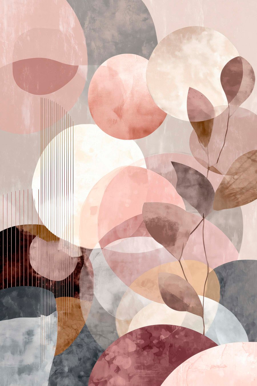 Forme geometrice și botanice — design complet