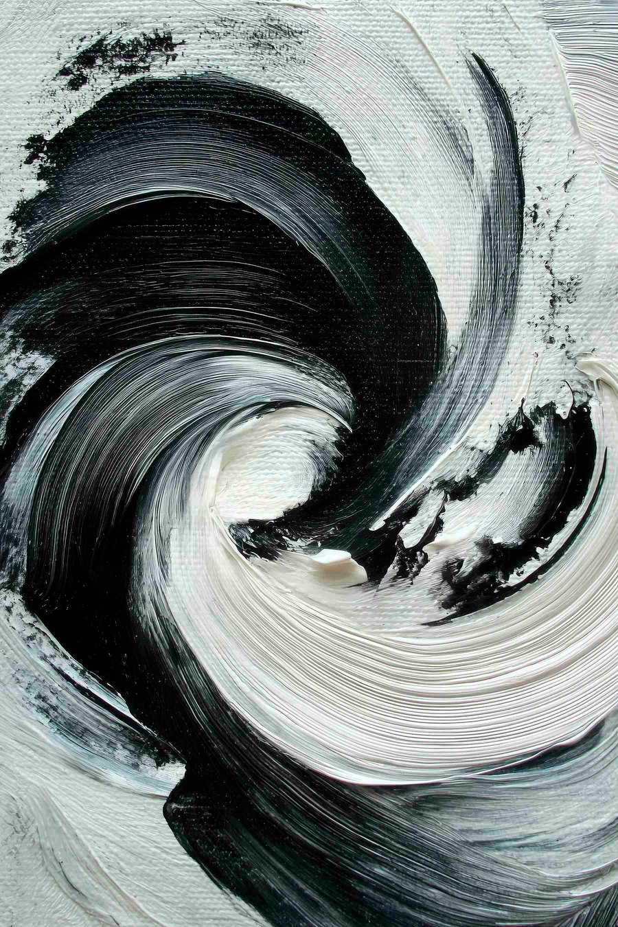 Spirală abstractă expresivă — design complet