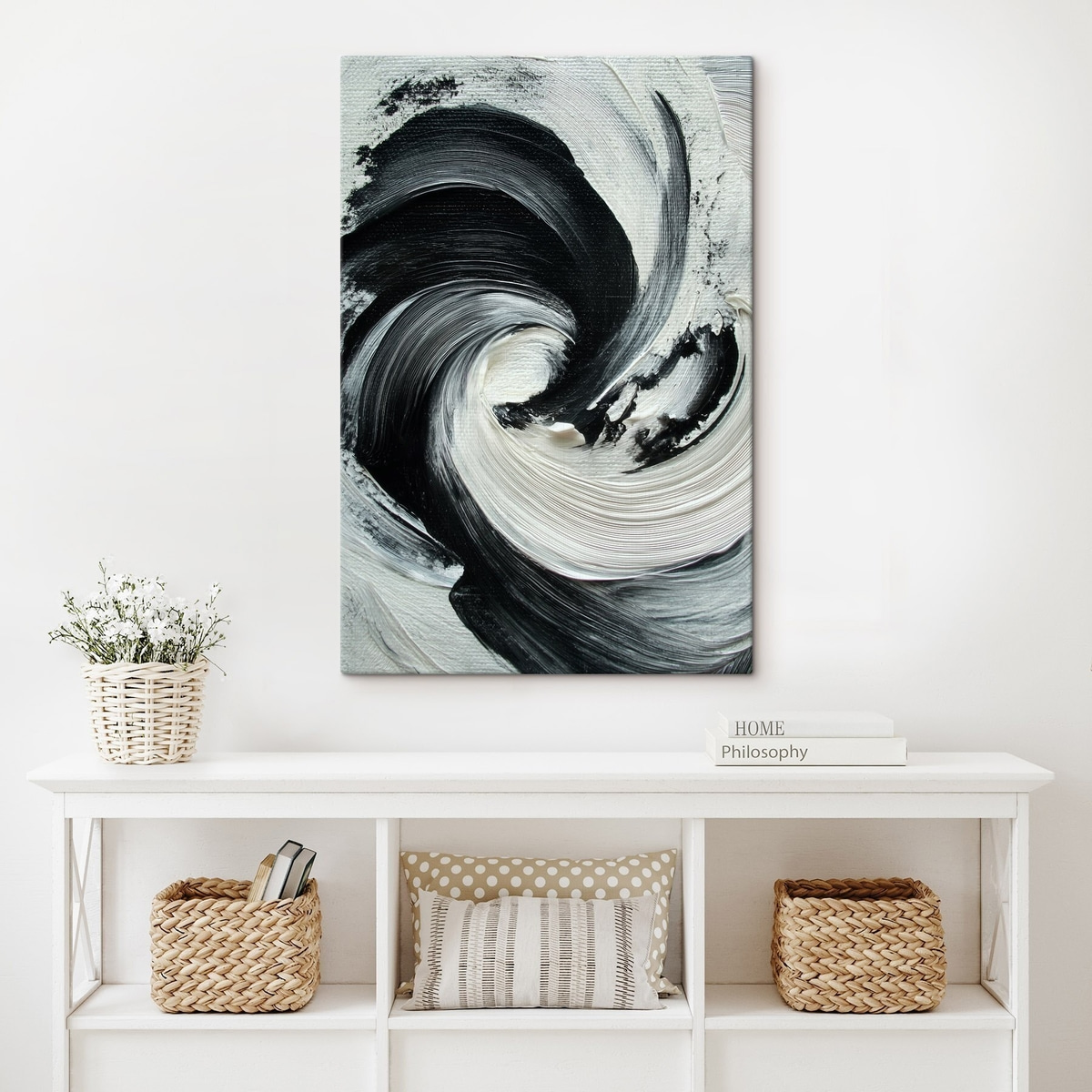 Spirală abstractă expresivă — interior 2