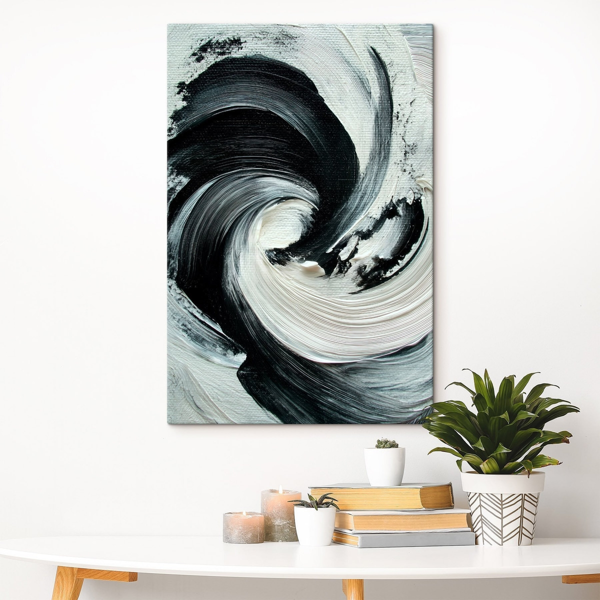 Spirală abstractă expresivă — interior 3
