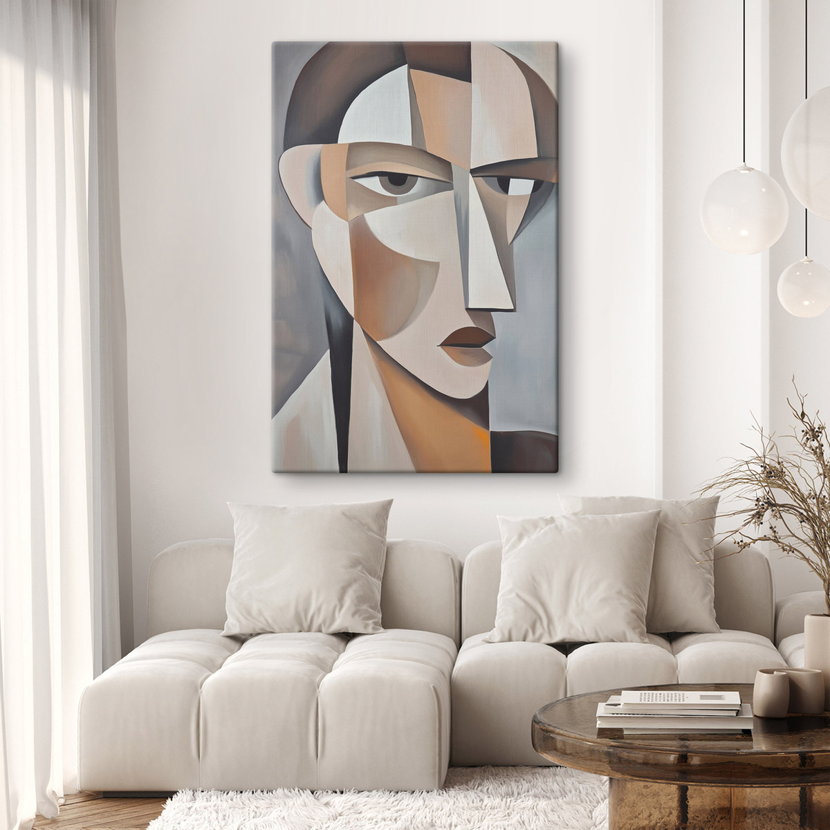 Portret în planuri cubiste — interior 3