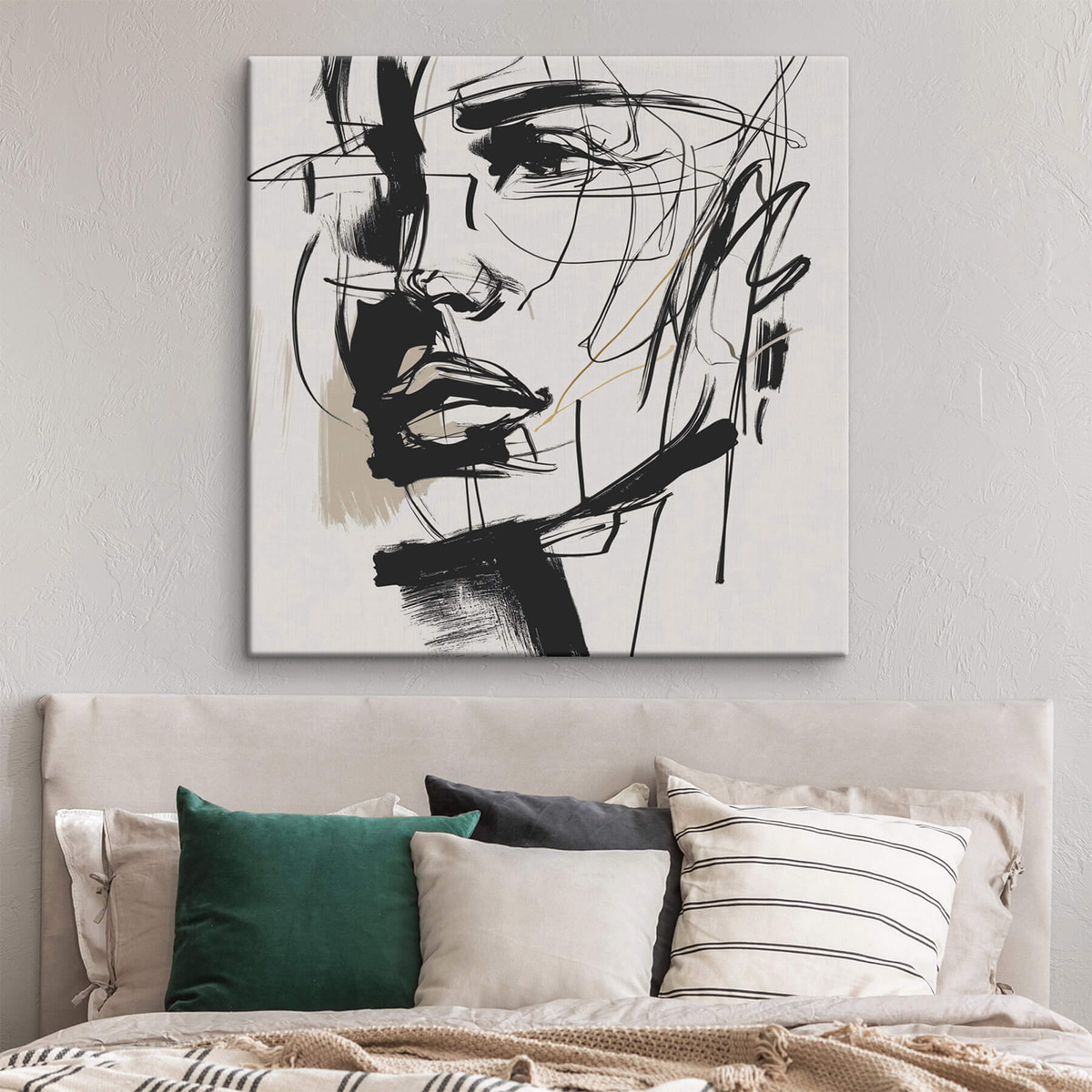 Portret în linii puternice — interior 3