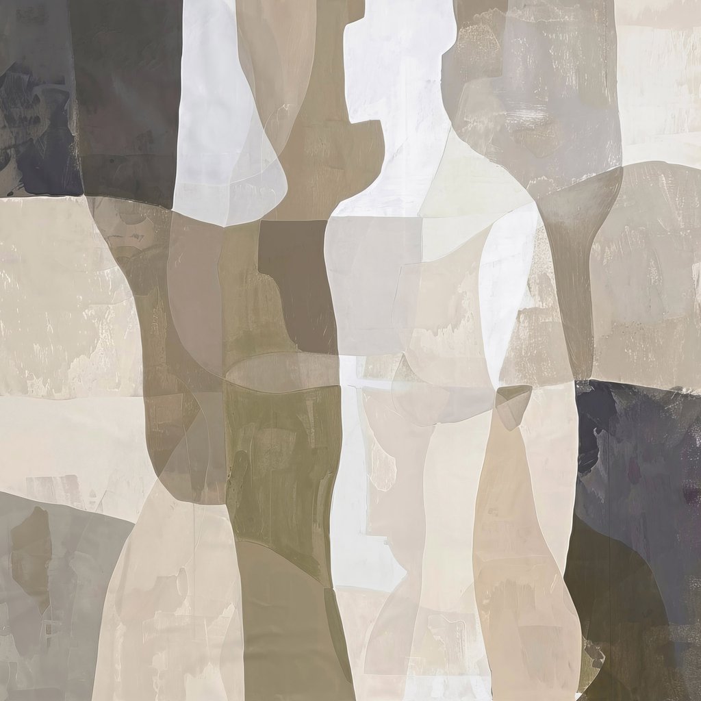Siluetă abstractă — design complet