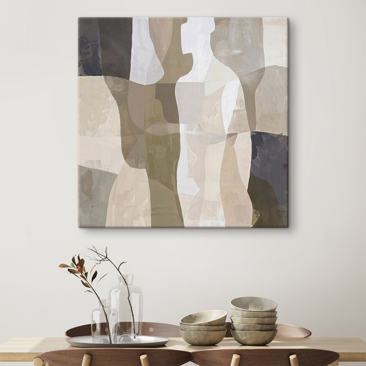 Siluetă abstractă — interior 3