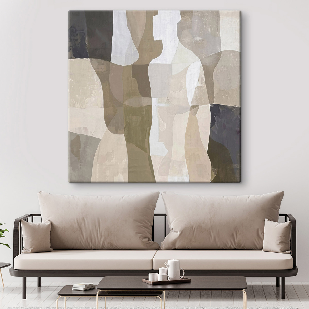 Siluetă abstractă — interior 2