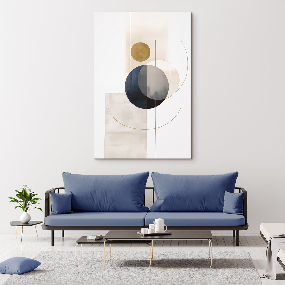 Cercuri abstracte — interior 3