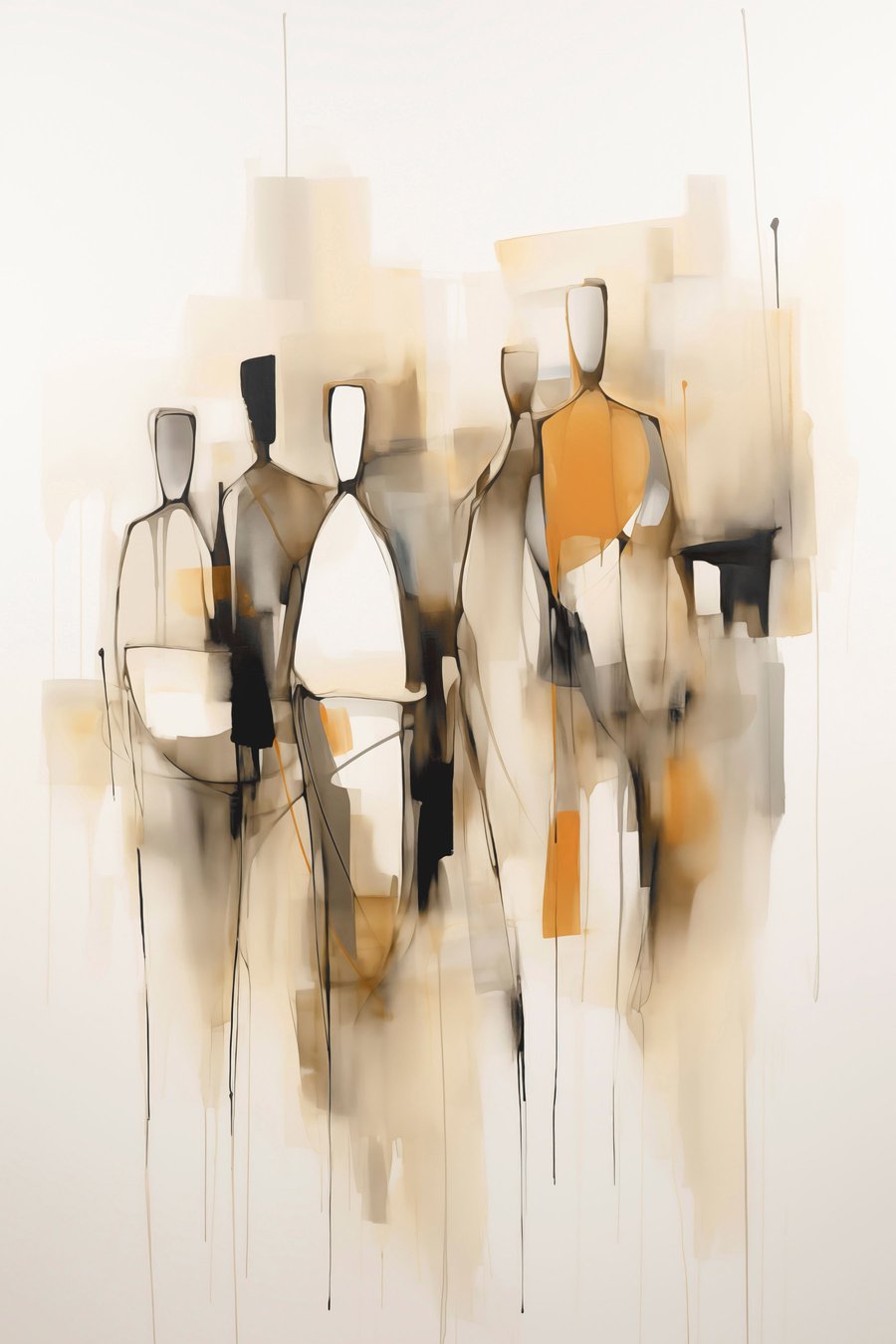 Siluete abstracte — design complet