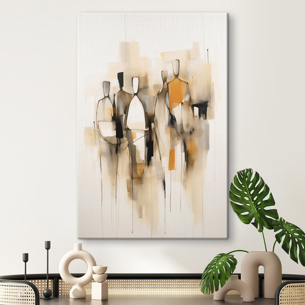 Siluete abstracte — interior 3
