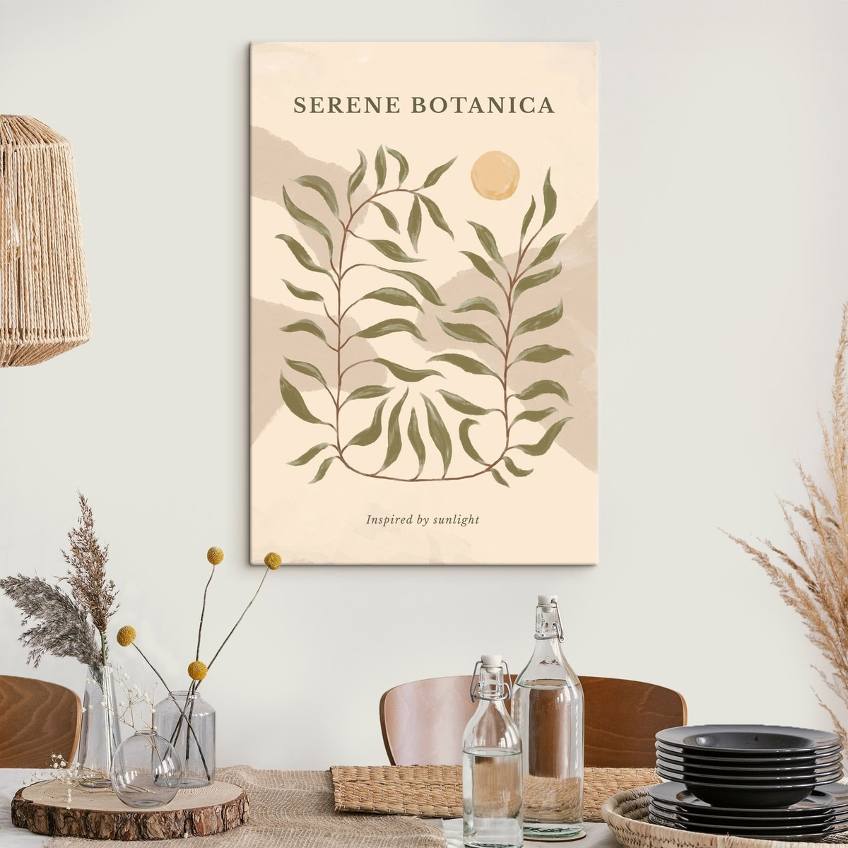 Botanică cu inscripție — interior 3