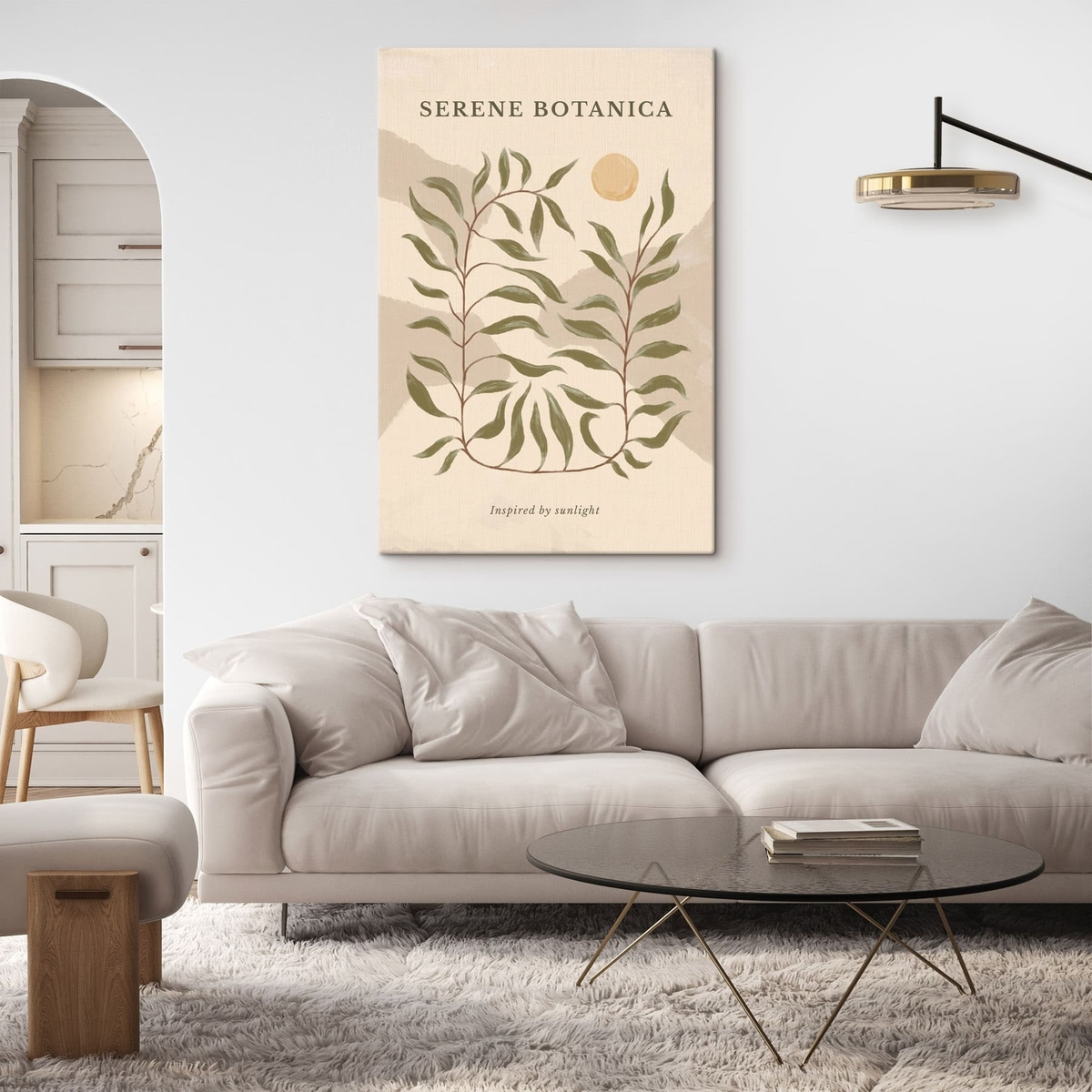 Botanică cu inscripție — interior 2