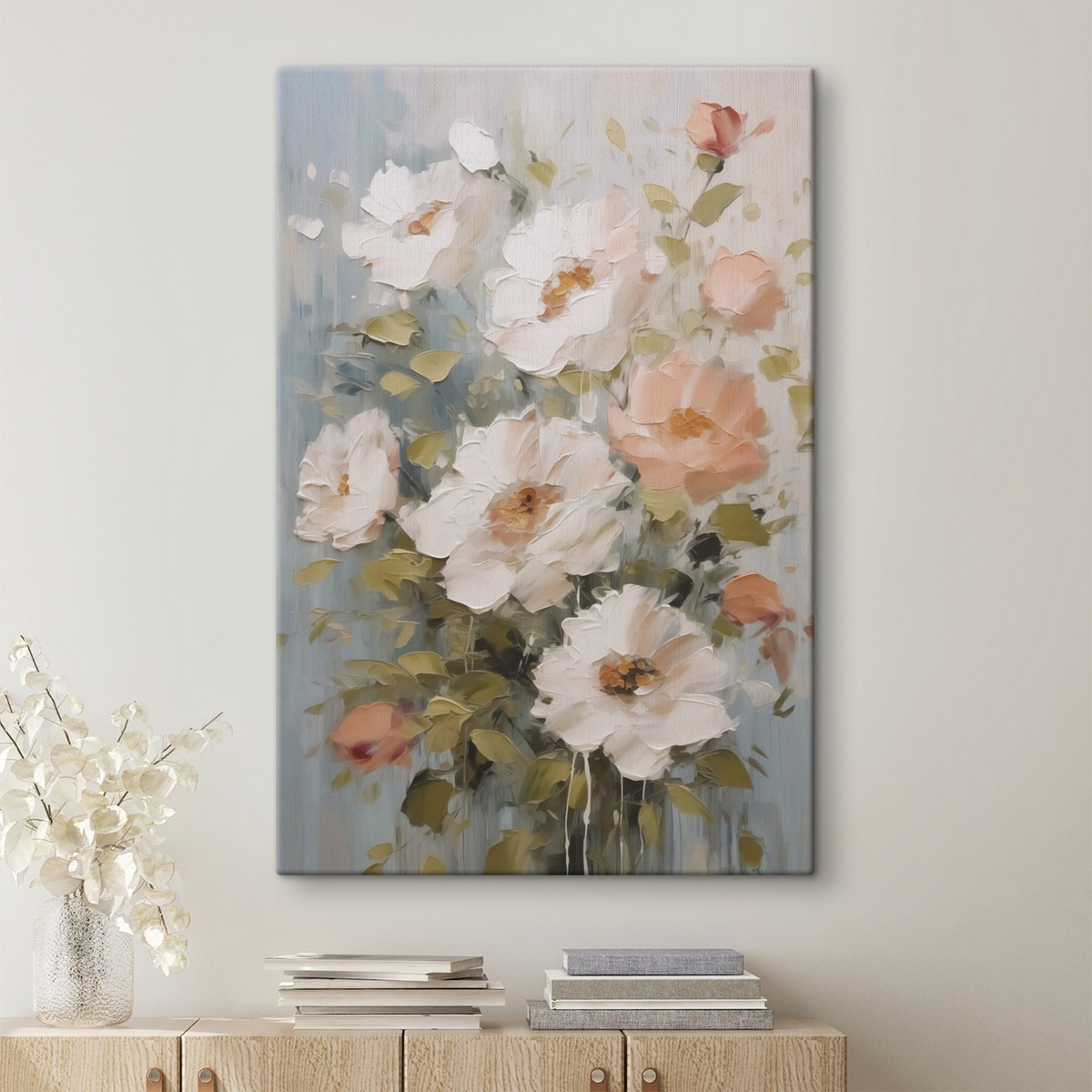 Buchet de flori pictat — interior 2