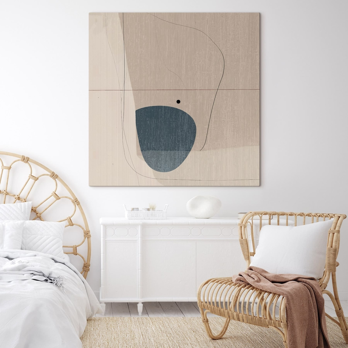 Compoziție abstractă minimală — interior 1