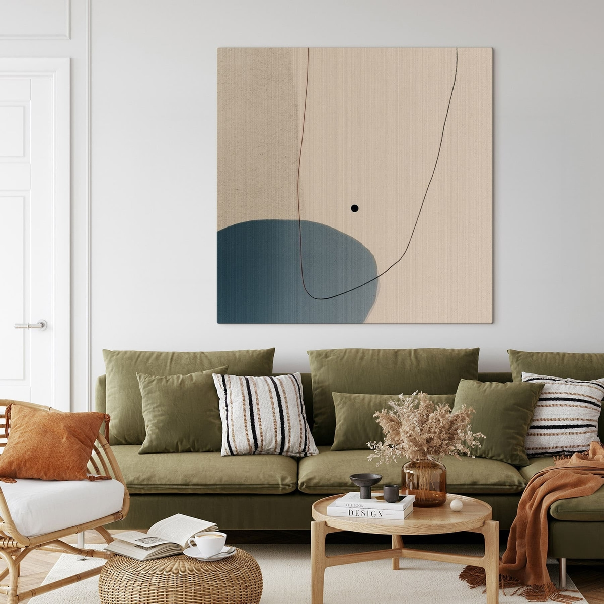 Compoziție abstractă minimală — interior 2