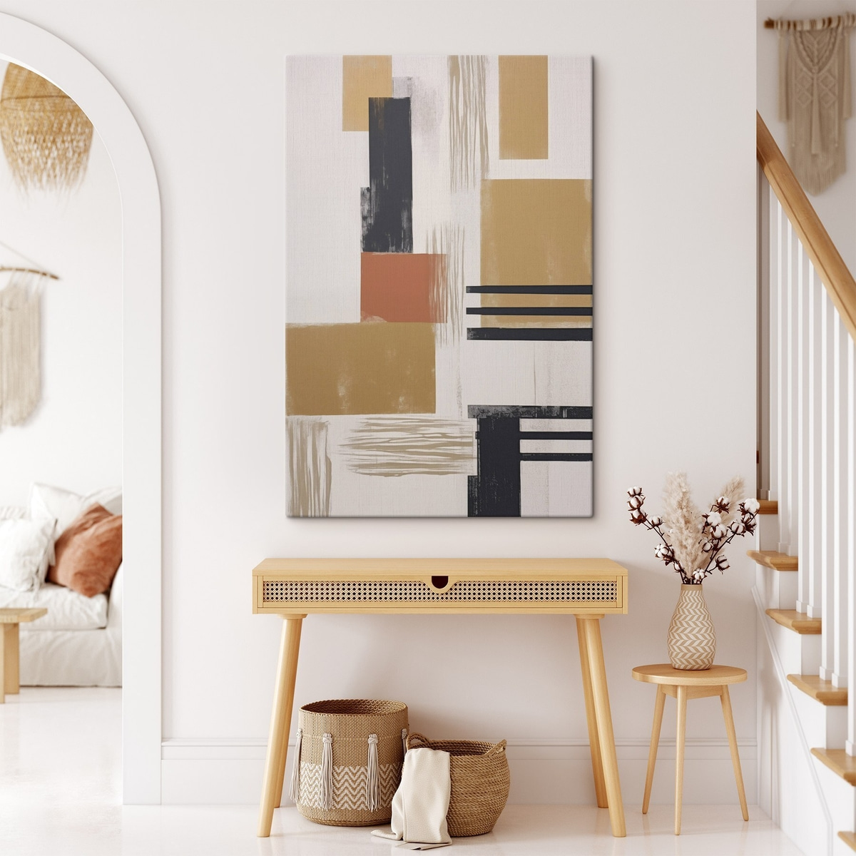 Abstracție modernă, aspect vechi — interior 1