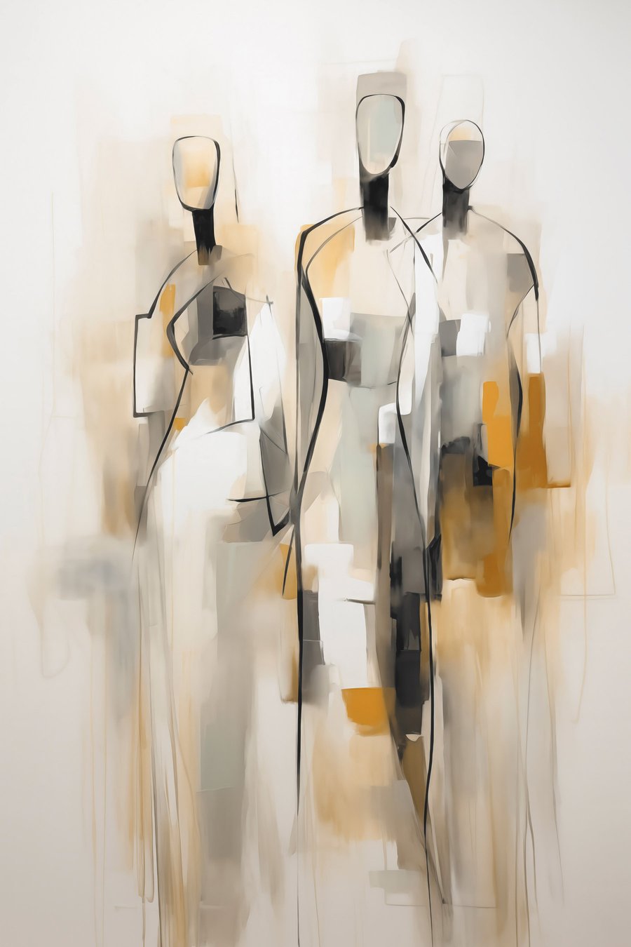 Siluete abstracte — design complet