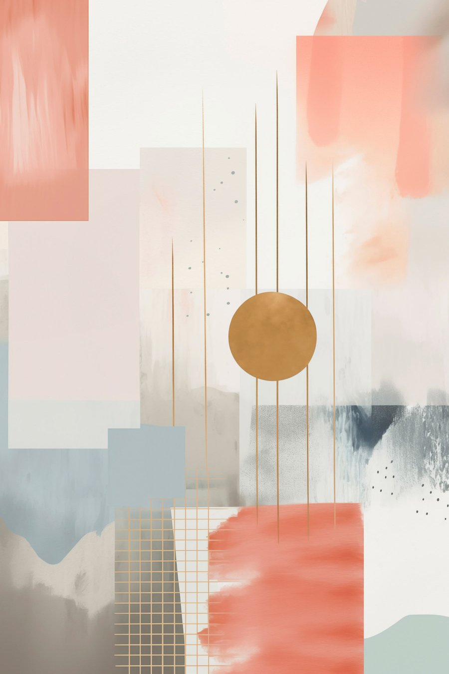Abstracție contemporană — design complet