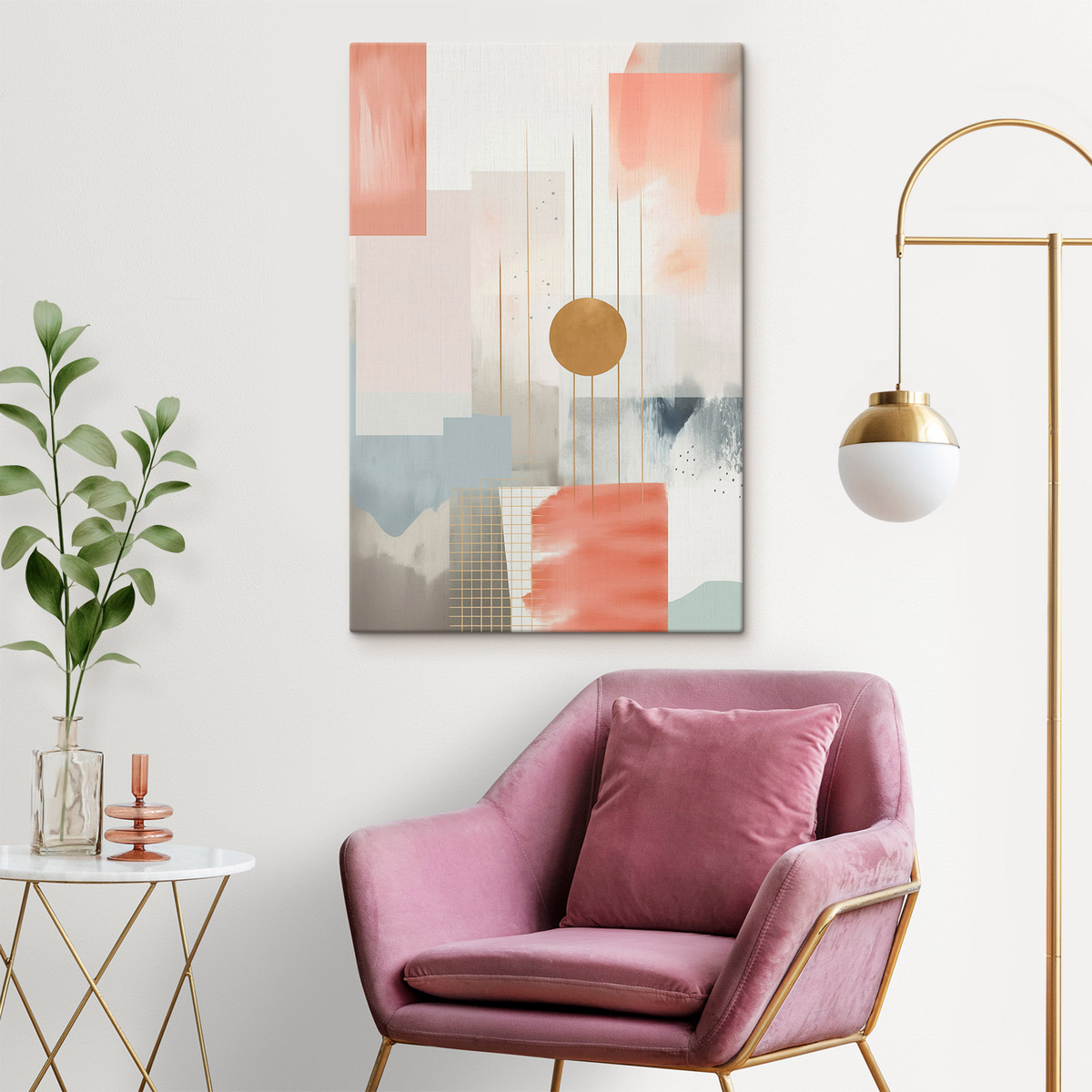 Abstracție contemporană — interior 1