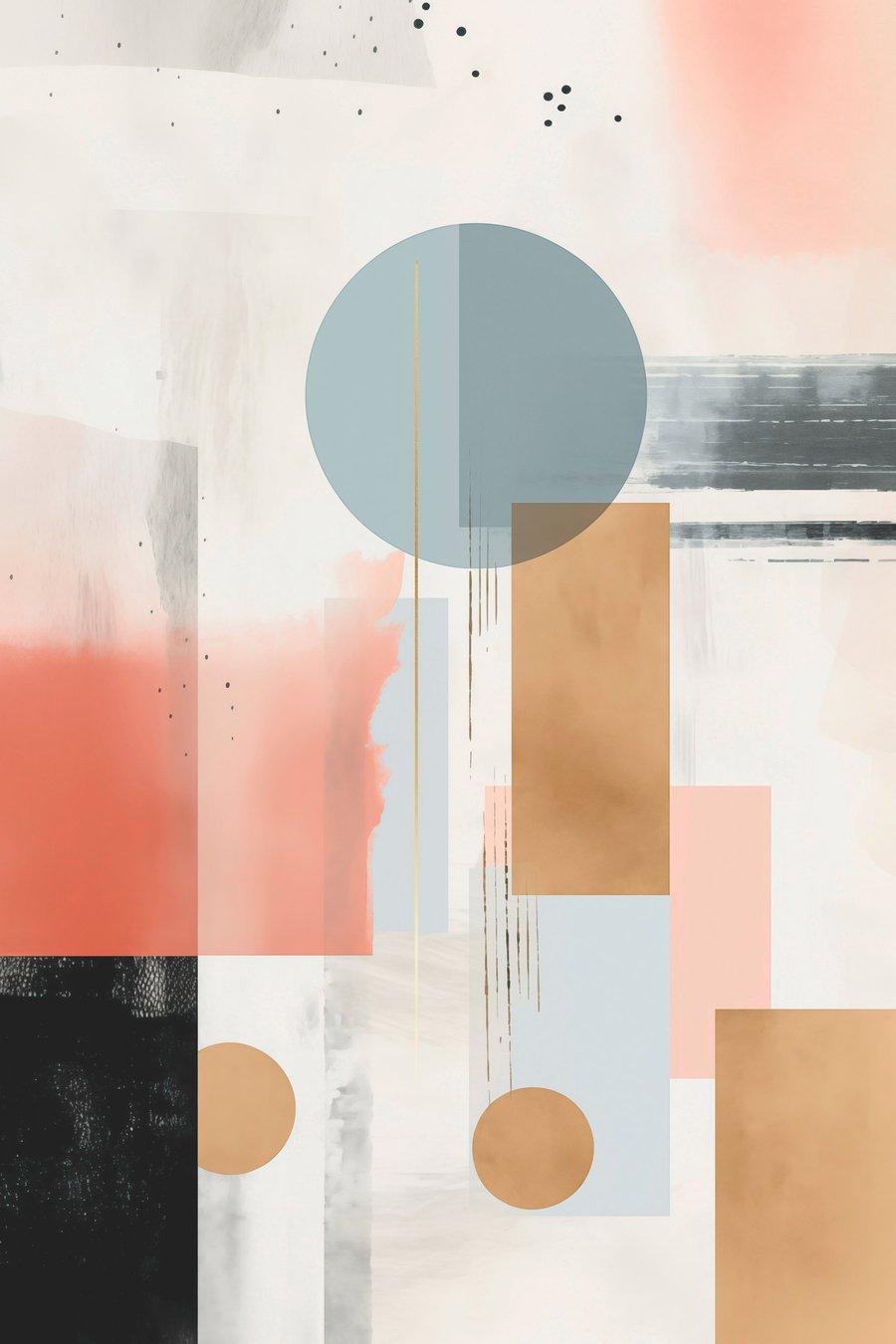 Abstracție contemporană — design complet