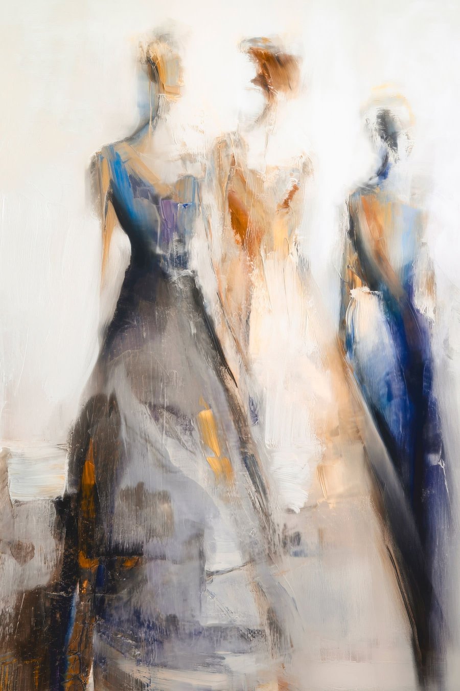 Siluete feminine abstracte — design complet