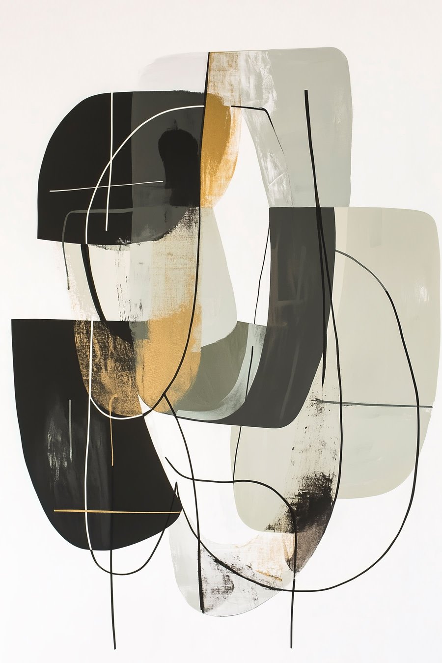 Abstracție contemporană — design complet