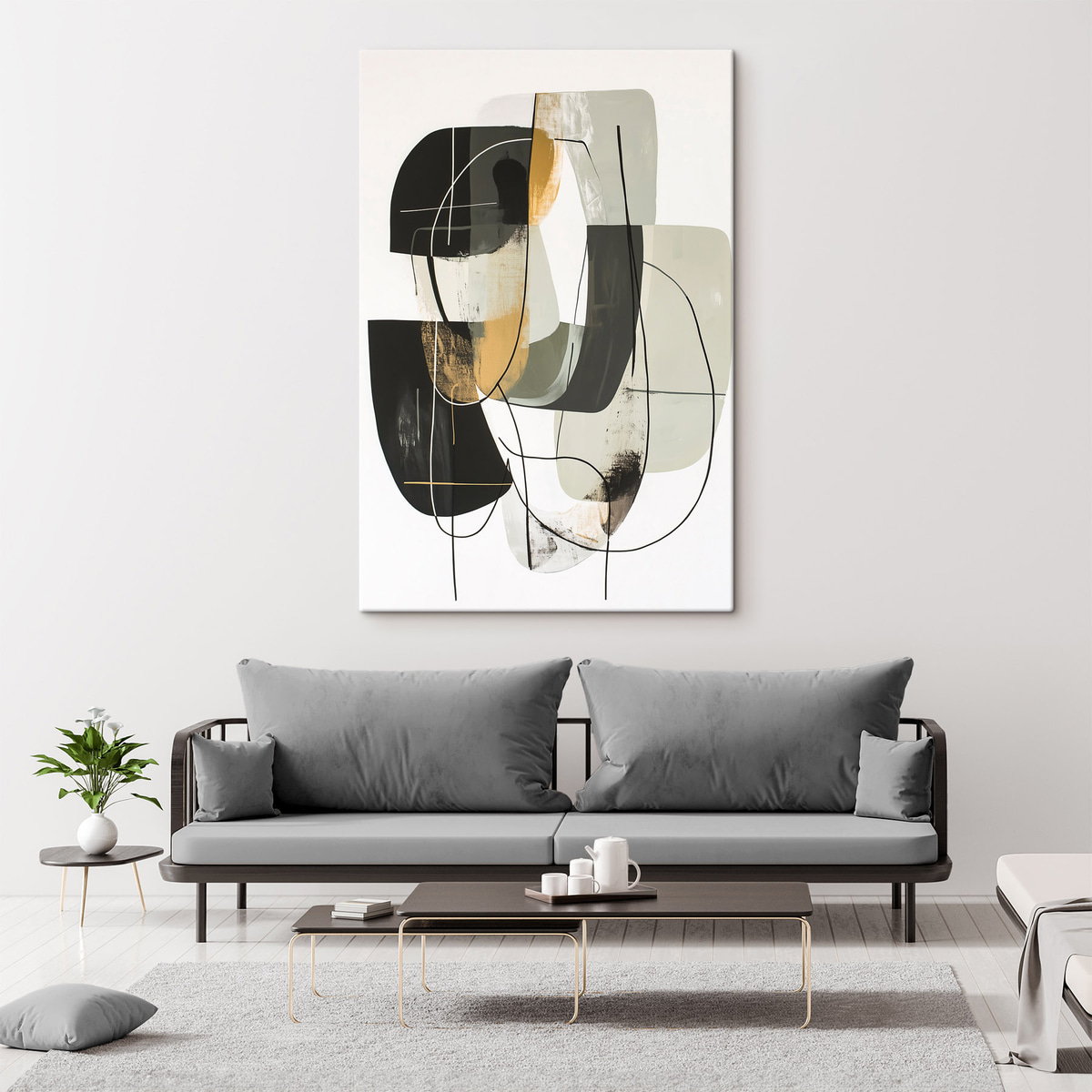 Abstracție contemporană — interior 2