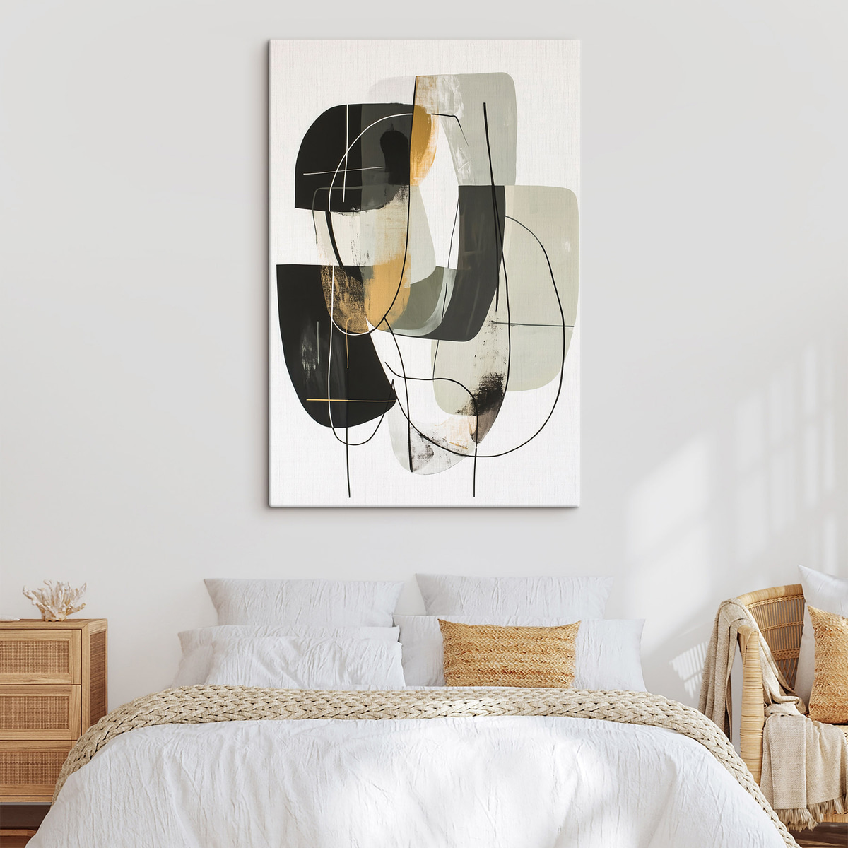 Abstracție contemporană — interior 1