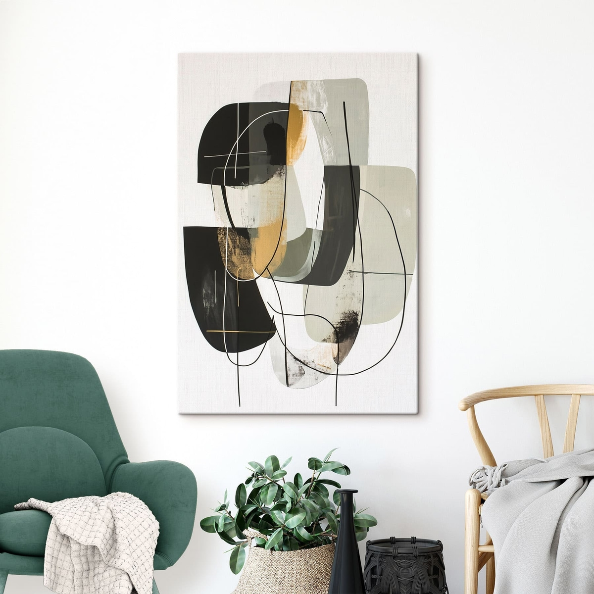 Abstracție contemporană — interior 3