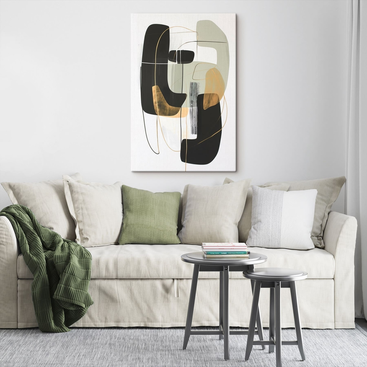 Abstracție contemporană — interior 1