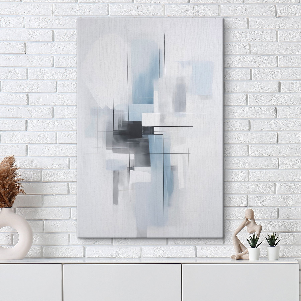 Abstracție cu aspect pictural — interior 2