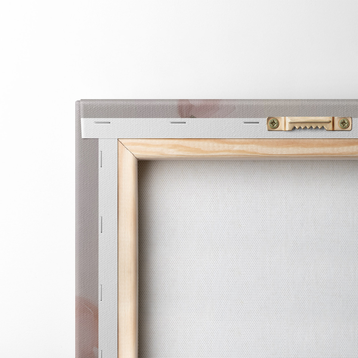 Flori abstracte, stil pictural — verso