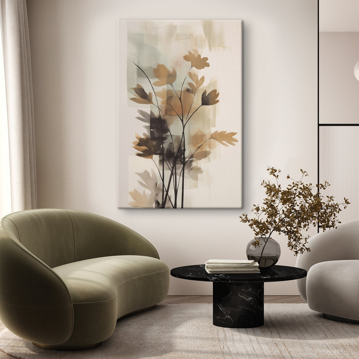 Vegetație abstractă — interior 1