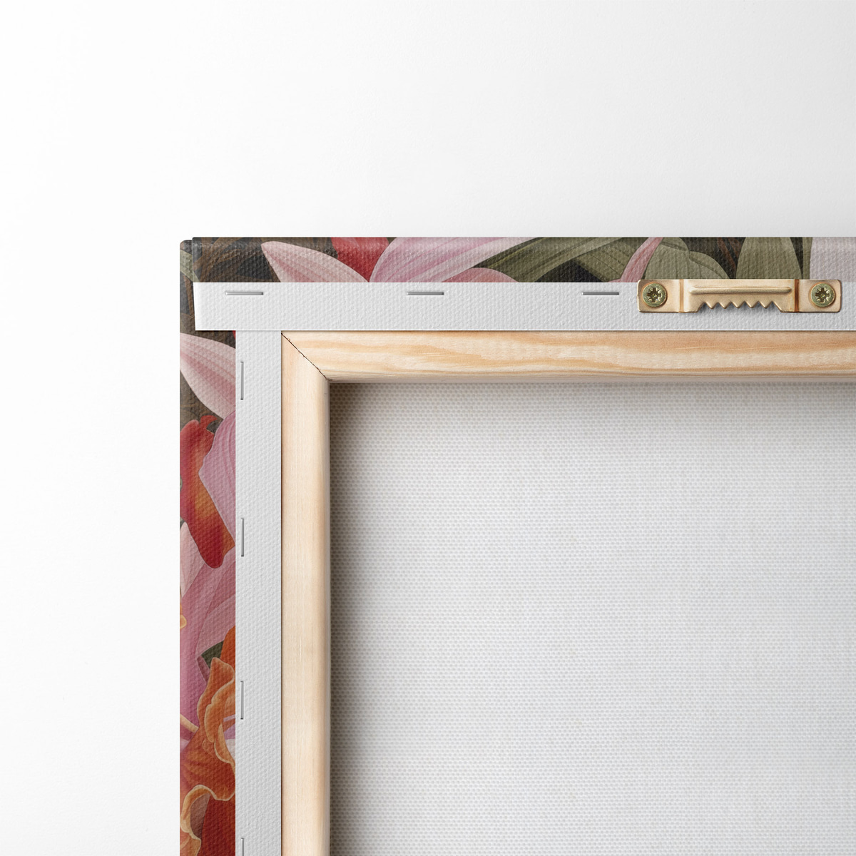 Buchet tropical cu orhidee — verso