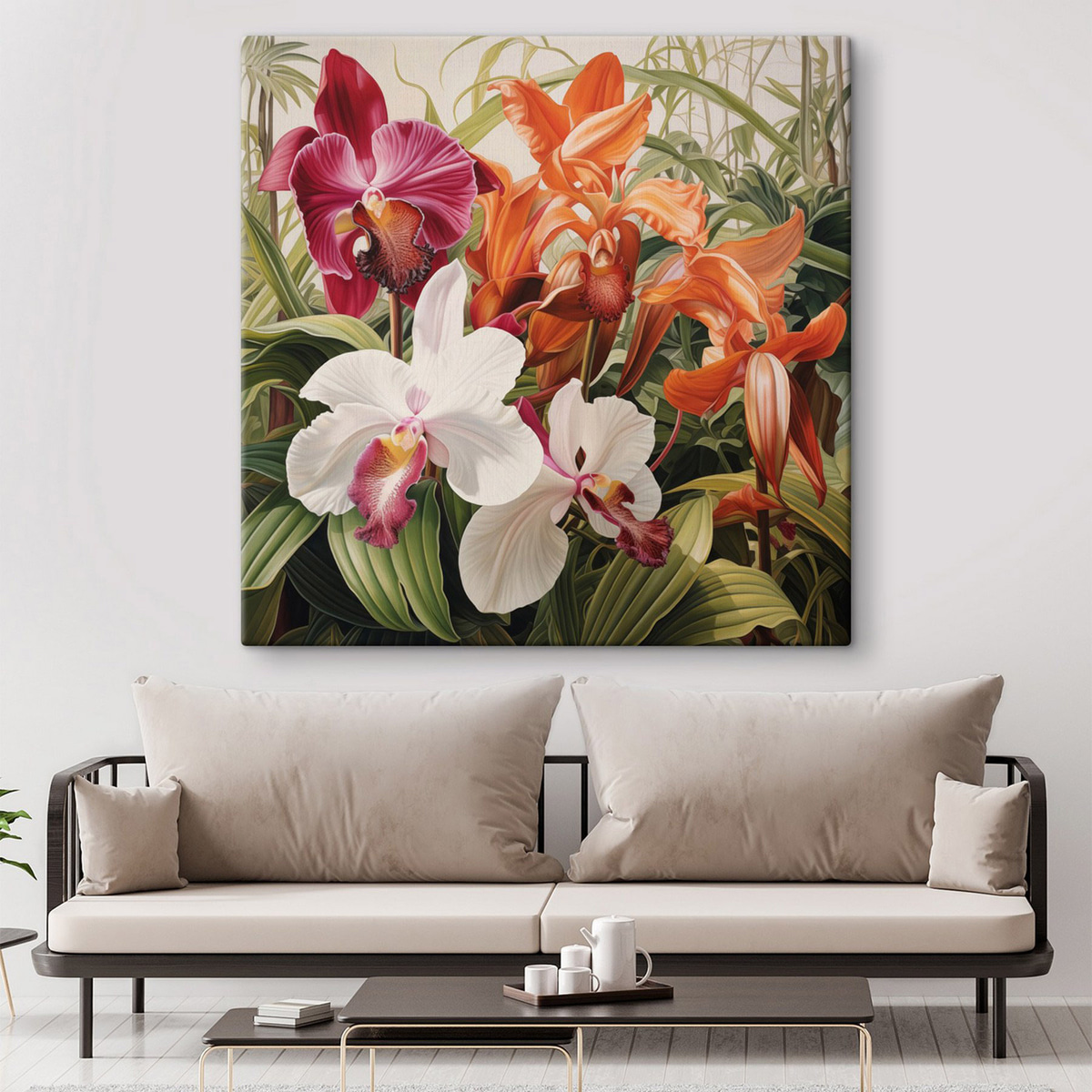 Buchet tropical cu orhidee — interior 2