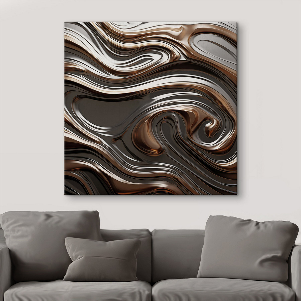 Model abstract în vârtej — interior 2