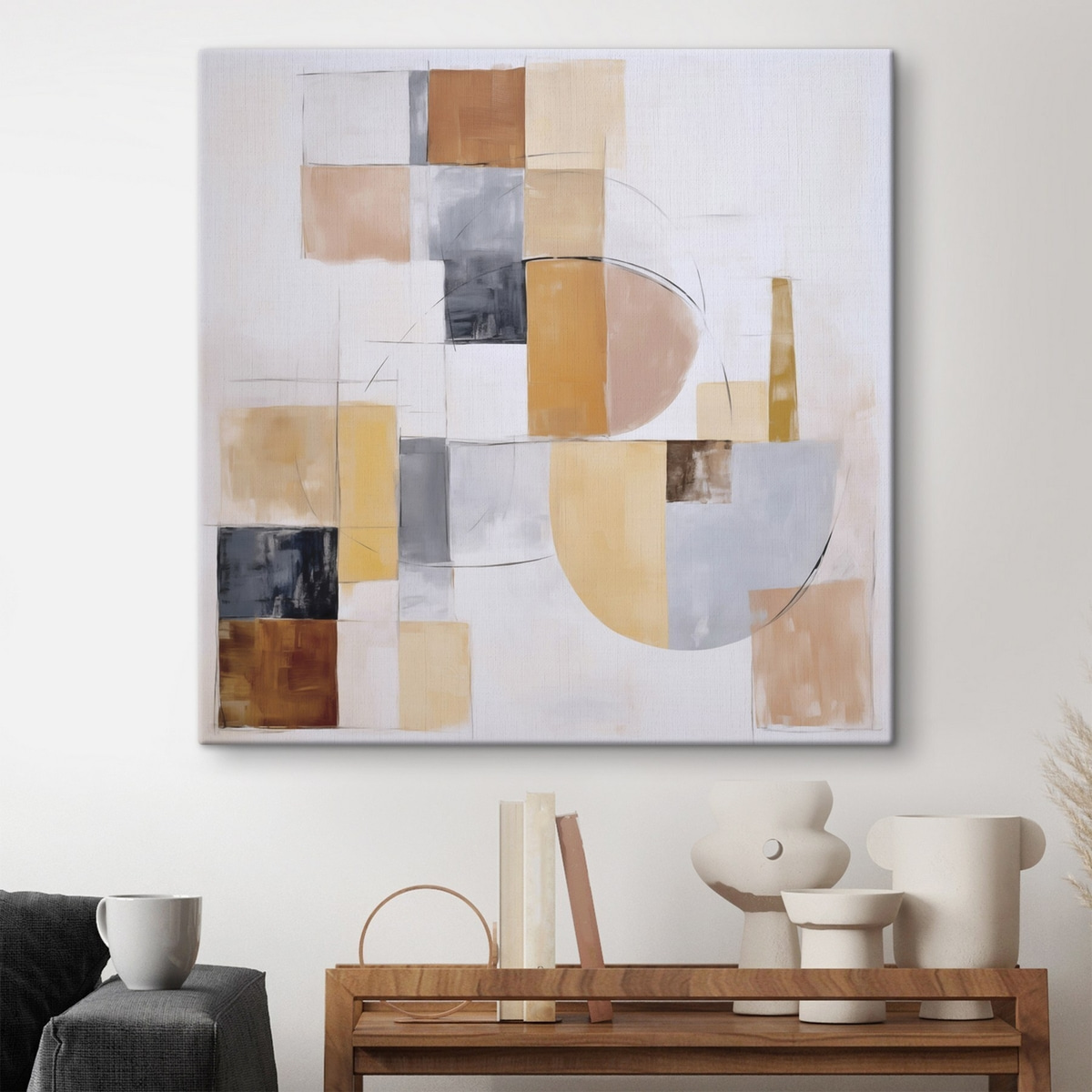 Abstracție cu efect învechit — interior 1