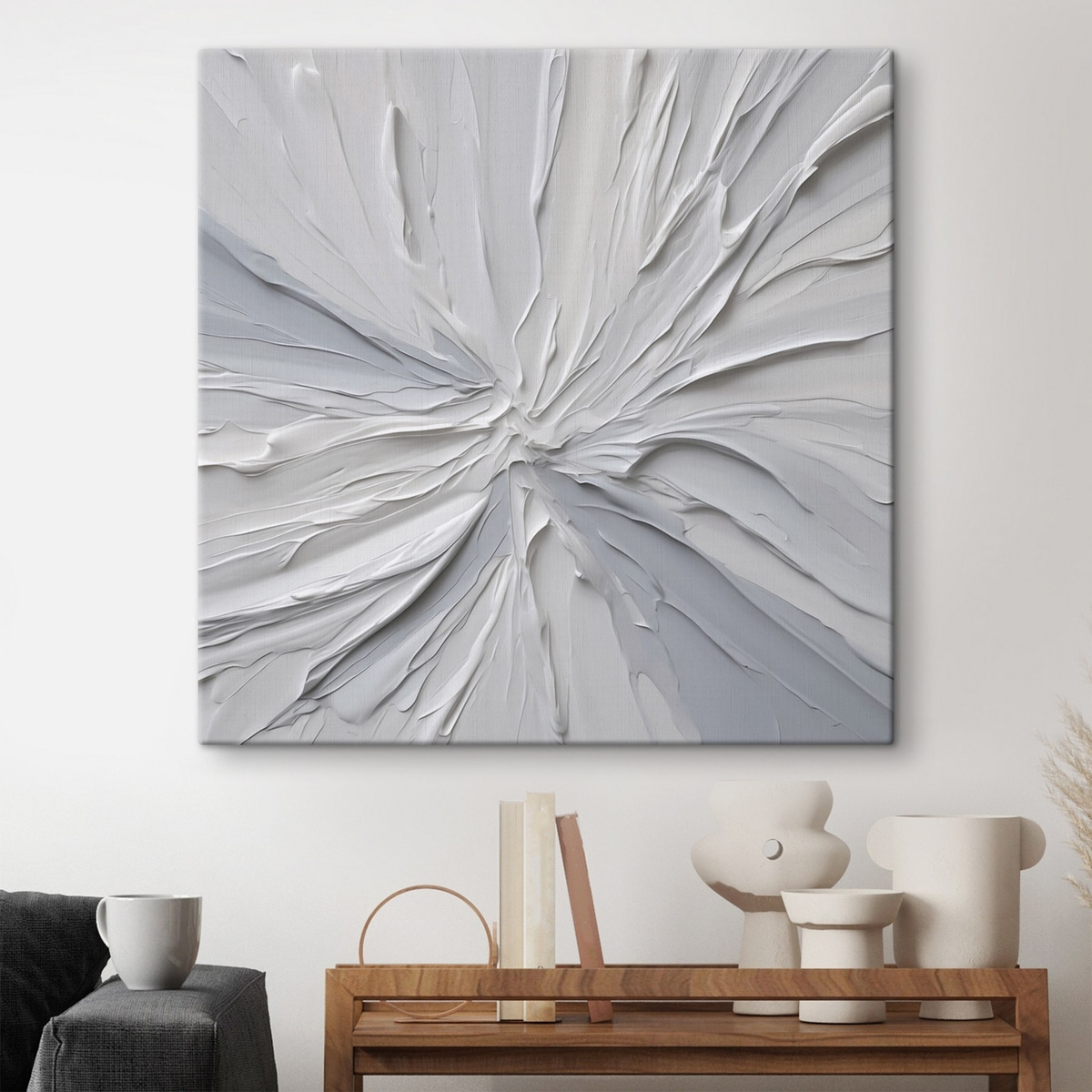 Abstracție cu aspect pictural — interior 2