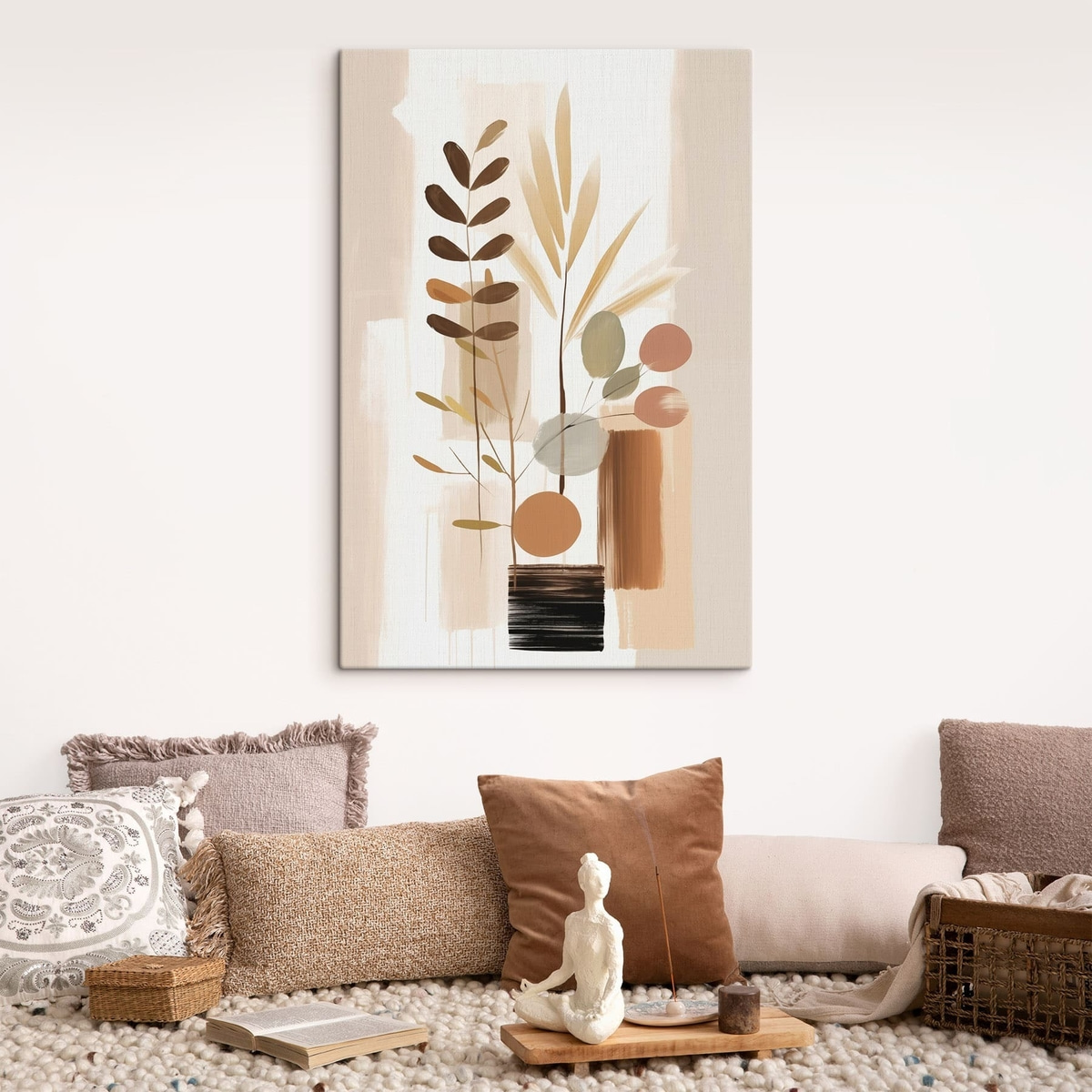 Compoziție botanică abstractă — interior 2