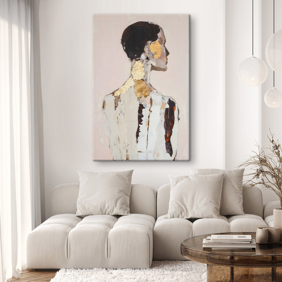 Siluetă abstractă — interior 2